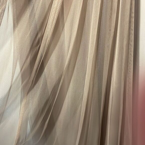 ASOS Maternity- Maya Deluxe Maxi Sequin Short Sleeve Tulle Bottom Dress- Size 4 - Picture 11 of 14